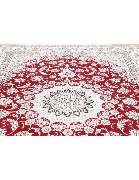 Rug Nain 9la Persia 248x357 Ruby Red Cream Whit