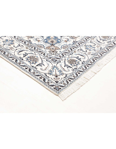 Rug Nain Kashmar Persia 195x302 Cream Blue