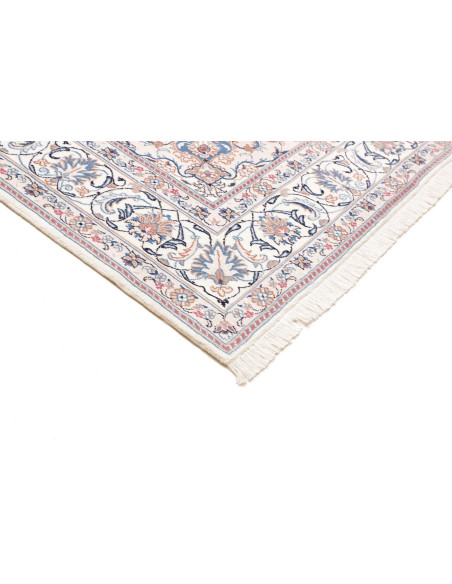 Rug Nain Kashmar Persia 198x300 Ivory Light Blu