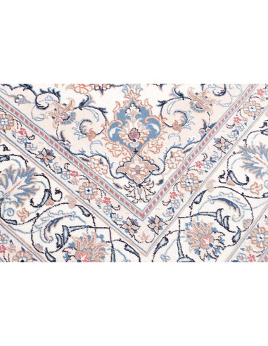 Rug Nain Kashmar Persia 198x300 Ivory Light Blu