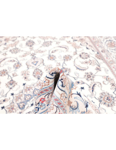 Rug Nain Kashmar Persia 198x300 Ivory Light Blu