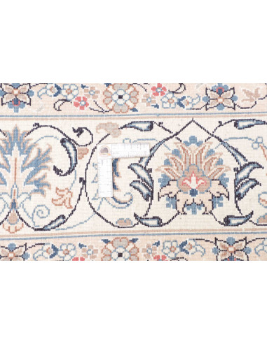 Rug Nain Kashmar Persia 198x300 Ivory Light Blu