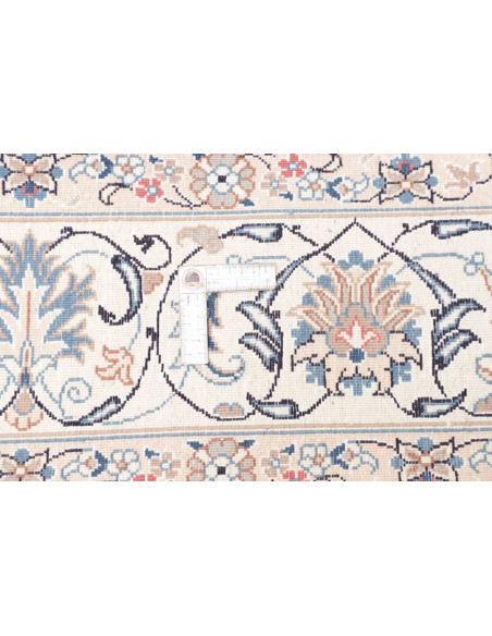 Rug Nain Kashmar Persia 198x300 Ivory Light Blu