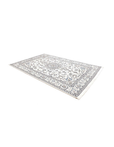 Tappeto Nain Kashmar Persia 197x310 Bianco Crem