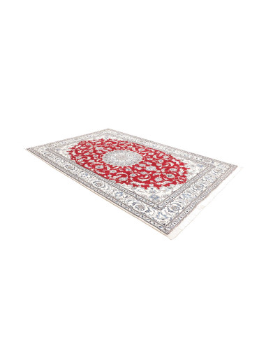 Rug Nain Kashmar Persia 198x293 Red Cream