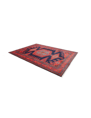 Tappeto Wiss Persia 218x302 Blu Notte Rosso Cor