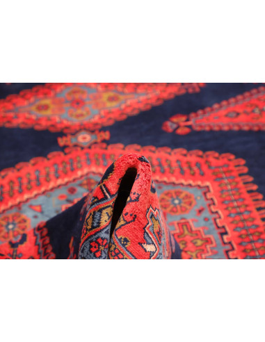 Tappeto Wiss Persia 218x302 Blu Notte Rosso Cor