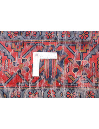Tappeto Wiss Persia 218x302 Blu Notte Rosso Cor