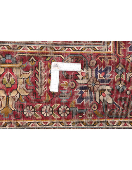Tappeto Tabriz Persia 206x296 Terracotta Rosso