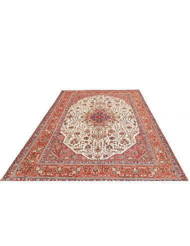 Rug Tabriz Persia 205x300 Cream Terracotta