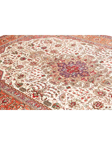 Rug Tabriz Persia 205x300 Cream Terracotta