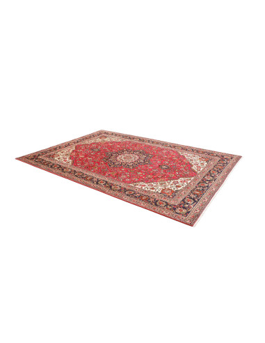 Rug Tabriz Persia 207x293 Red Dark Blue