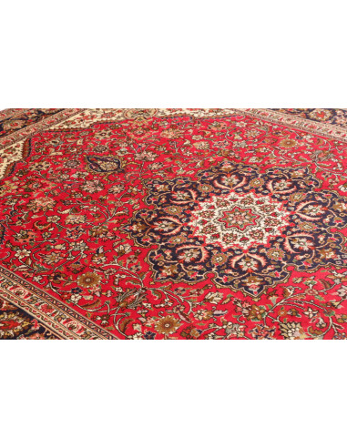 Rug Tabriz Persia 207x293 Red Dark Blue