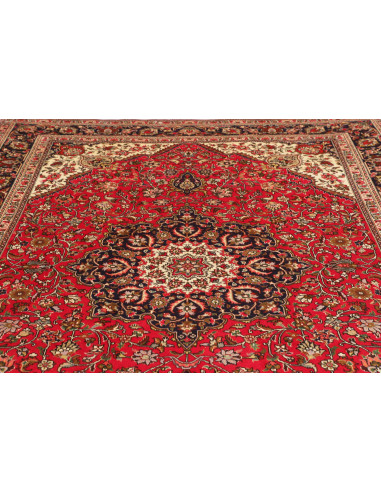 Rug Tabriz Persia 207x293 Red Dark Blue