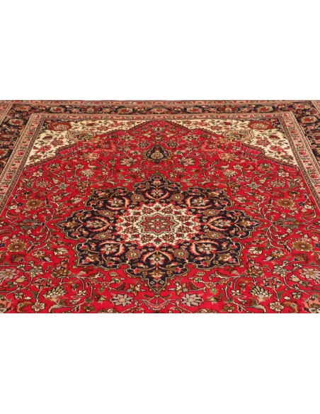 Rug Tabriz Persia 207x293 Red Dark Blue
