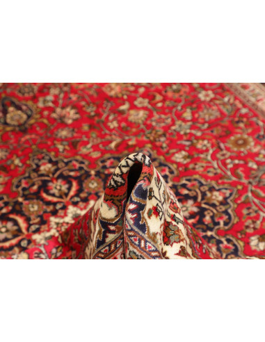 Rug Tabriz Persia 207x293 Red Dark Blue