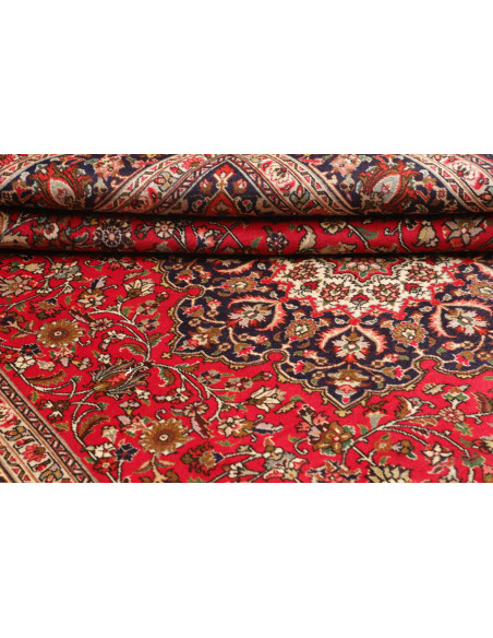 Rug Tabriz Persia 207x293 Red Dark Blue