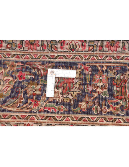 Rug Tabriz Persia 207x293 Red Dark Blue