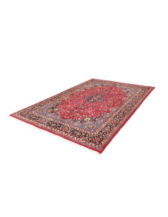 Rug Mashad Persia 203x293 Crimson Red Navy Blue 2
