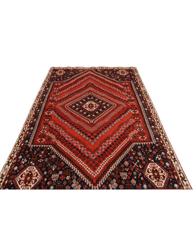 Shiraz 172x285 Cm Shiraz Persia Lana Cardata A Mano Cotone