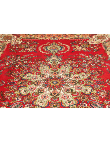 Rug Tabriz Persia 220x317 Dominant Red Cream