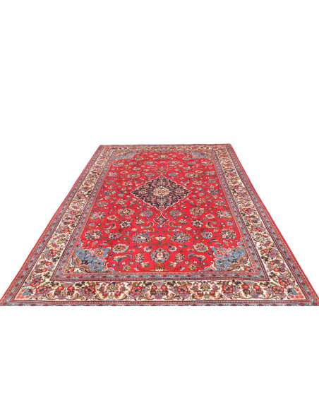 Rug Sarough Persia 202x313 Red Dark Blue