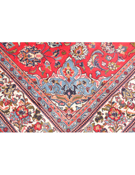 Rug Sarough Persia 202x313 Red Dark Blue