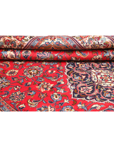 Rug Sarough Persia 202x313 Red Dark Blue