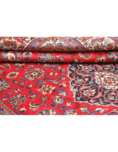 Rug Sarough Persia 202x313 Red Dark Blue