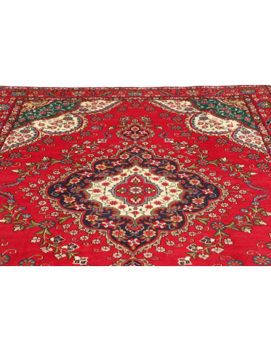 Rug Tabriz Persia 210x300 Red Blue
