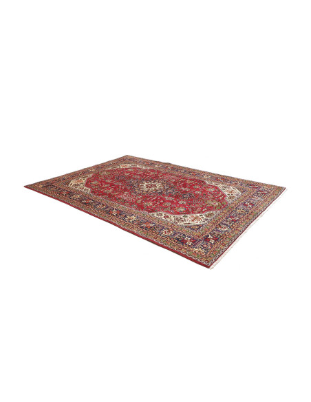 Rug Tabriz Persia 202x290 Red Blue