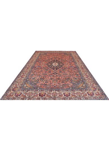 Rug Sarough Persia 237x350 Peach Navy Blue