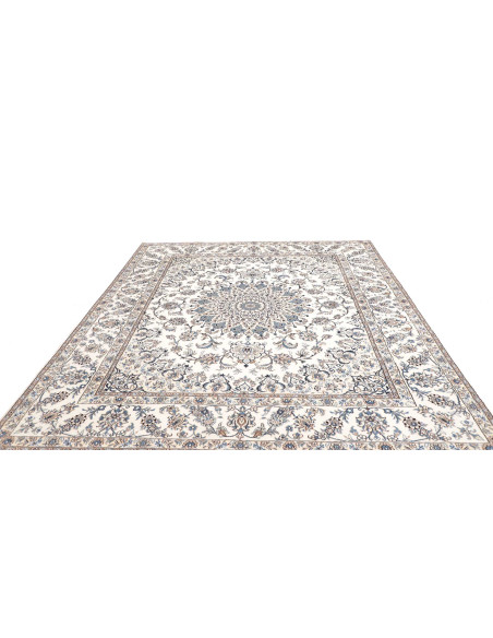 Rug Nain Kashmar Persia 244x296 Ivory Blue