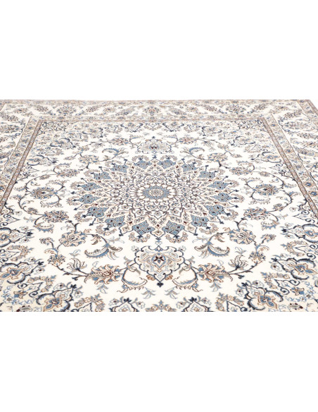 Rug Nain Kashmar Persia 244x296 Ivory Blue