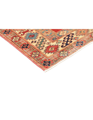 Rug Kazak Fine Pakistan 136x189 Terracotta Red