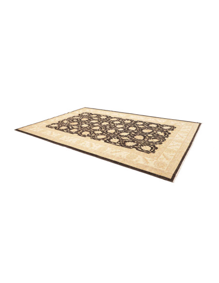 Rug Zigler Fine Pakistan 250x363 Dark Brown Lig