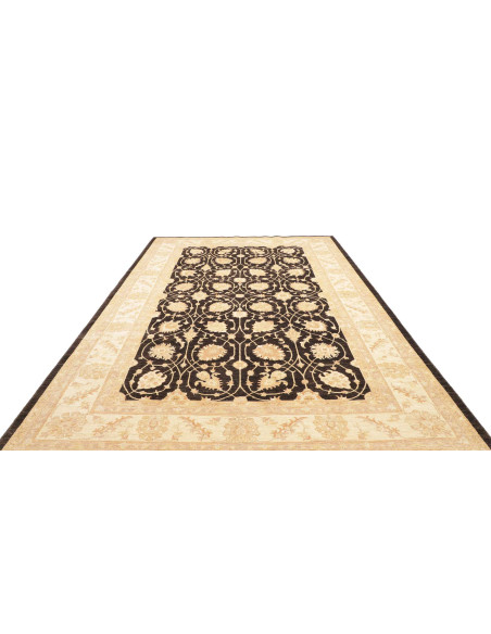 Rug Zigler Fine Pakistan 250x363 Dark Brown Lig