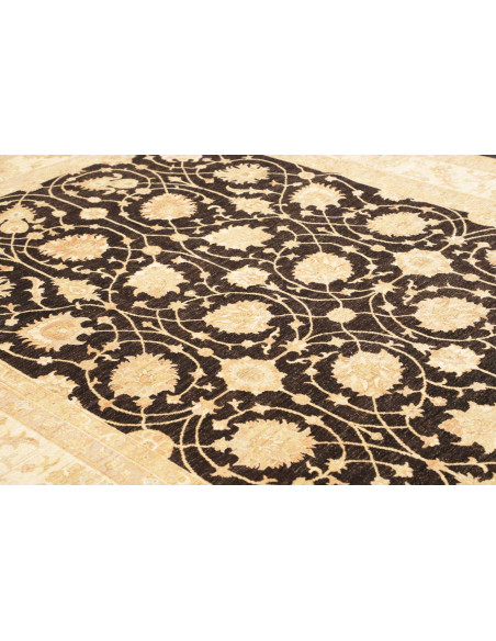Rug Zigler Fine Pakistan 250x363 Dark Brown Lig