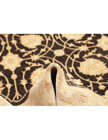 Rug Zigler Fine Pakistan 250x363 Dark Brown Lig