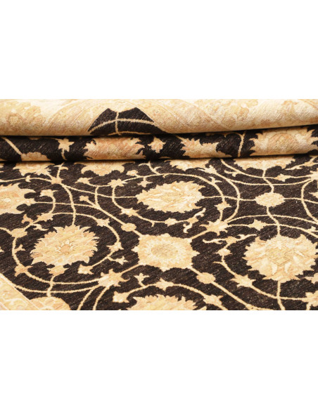 Rug Zigler Fine Pakistan 250x363 Dark Brown Lig