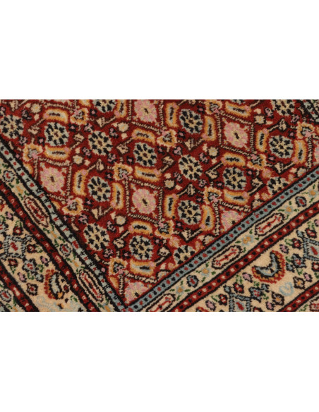 Moud 55x90 Cm Moud, Persia, Hand-carded Wool,