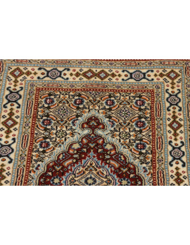 Moud 57x90 Cm Moud, Persia, Hand-carded Wool warp: Cotton,