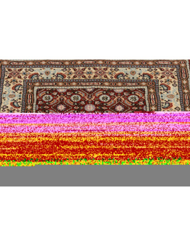 Moud 60x89 Cm Moud, Persia, Hand-carded Wool warp: Cotton,