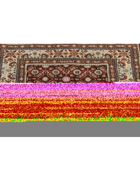 Moud 60x89 Cm Moud, Persia, Hand-carded Wool warp: Cotton,