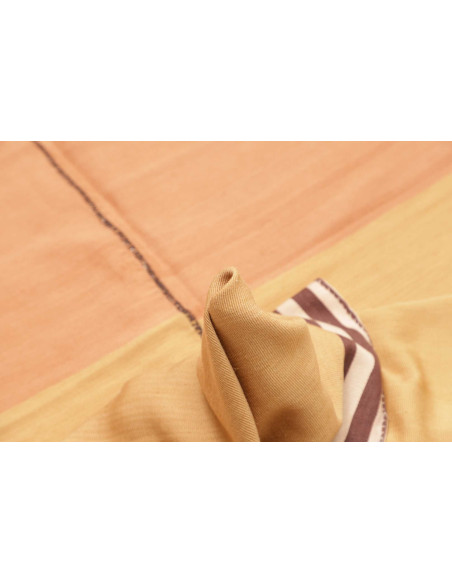 Rug Kilim Vintage Persia 129x218 Soft Peach Cre