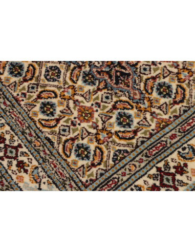Moud 58x88 Cm Moud, Persia, Hand-carded Wool warp: Cotton,