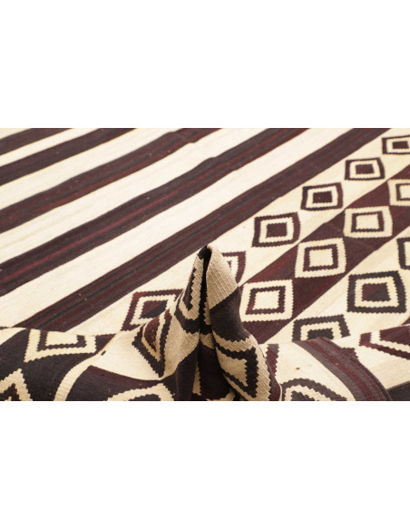 Rug Kilim Vintage Persia 333x430 Dark Brown Cre