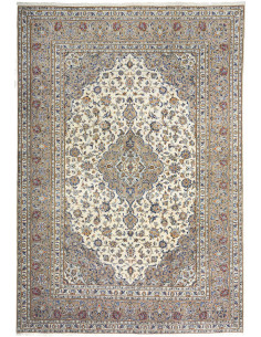 Kashan 207x300 Cm Kashan, Persia, Lana Cardata A Mano