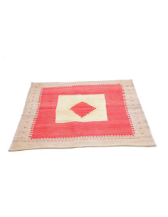 Rug Kilim Vintage Persia 107x99 Coral Cream 2