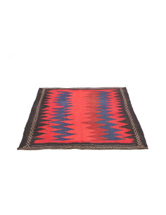 Rug Kilim Vintage Persia 105x112 Coral Red Indi 2